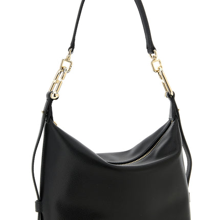Furla Black Calfskin Shoulder Bag