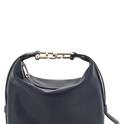 Furla Blue Calfskin Shoulder Bag