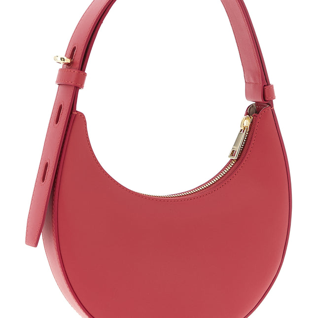 Furla Fuchsia Calfskin Shoulder Bag
