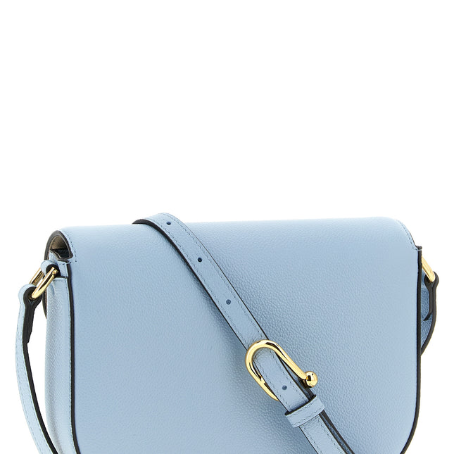 Furla Blue Calfskin Crossbody Bag