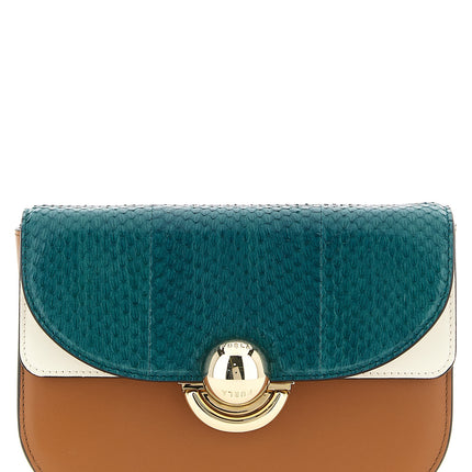 Furla Multicolor Lamb Leather Crossbody Bag