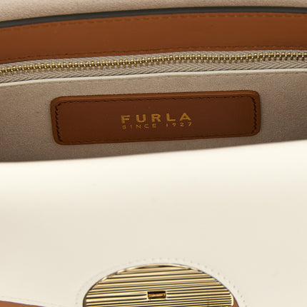 Furla Multicolor Lamb Leather Crossbody Bag
