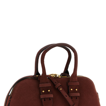 PINKO Bordeaux Cowhide Shoulder Bag