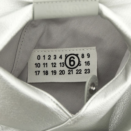 MM6 Maison Margiela Silver Polyethylene Crossbody Bag