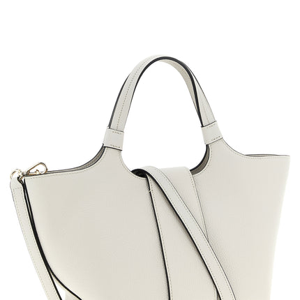 Roger Vivier Gray Calfskin Tote Bag