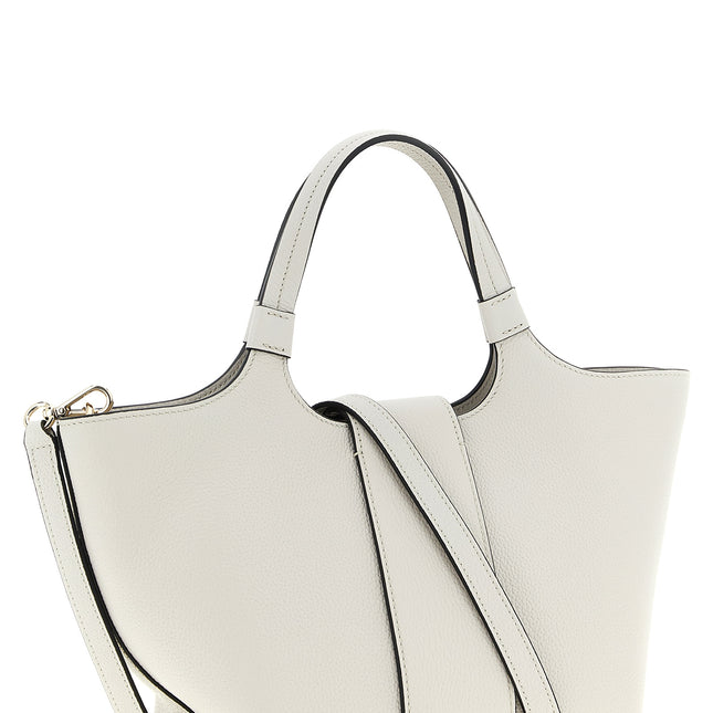 Roger Vivier Gray Calfskin Tote Bag