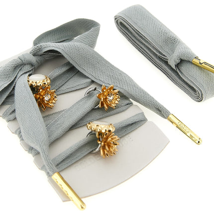 Golden Goose Gray Cotton Broch