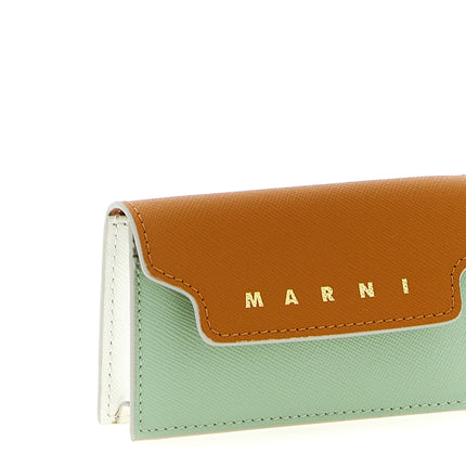 Marni Multicolor Calfskin Cardholder