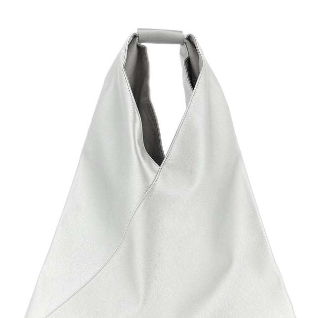MM6 Maison Margiela Silver Polyethylene Handbag