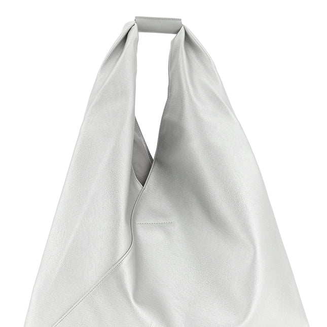 MM6 Maison Margiela Silver Polyethylene Handbag