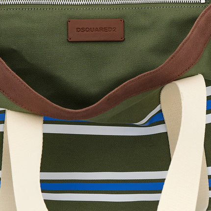 Dsquared² Multicolor Cotton Tote Bag