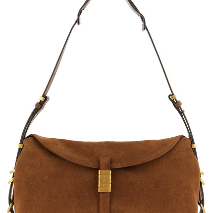 PINKO Brown Cowhide Shoulder Bag