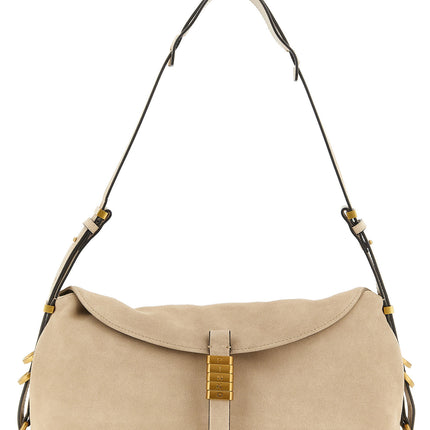 PINKO Beige Cowhide Shoulder Bag