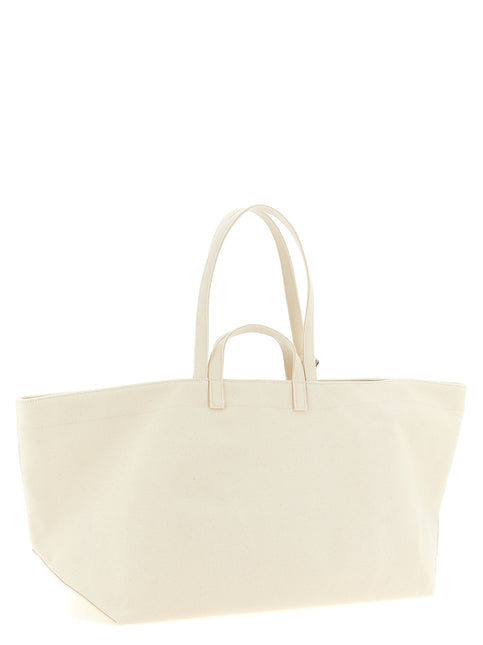 A.P.C. Beige Cotton Tote Bag