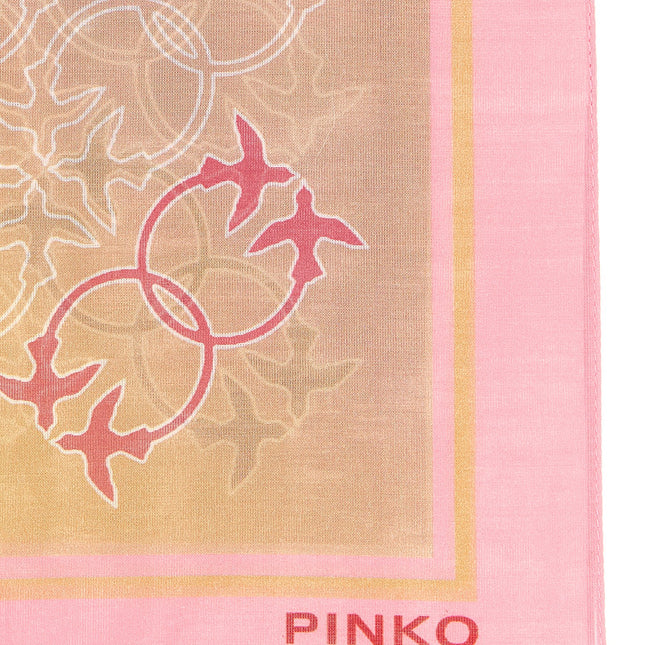 PINKO Multicolor Cotton Scarf