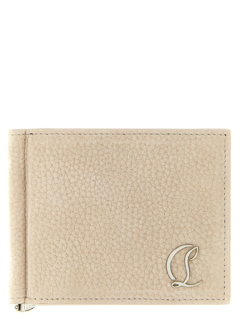 Christian Louboutin Beige Calfskin Wallet