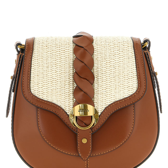 Isabel Marant Brown Calfskin Crossbody Bag