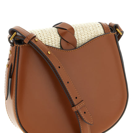 Isabel Marant Brown Calfskin Crossbody Bag