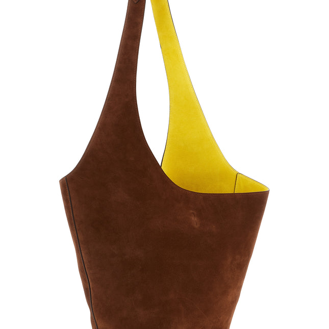 Alberta Ferretti Brown Leather Shoulder Bag