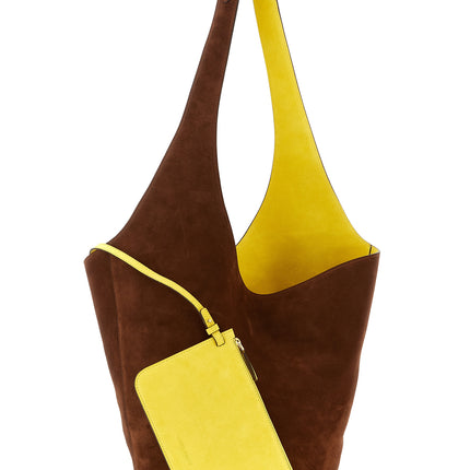 Alberta Ferretti Brown Leather Shoulder Bag