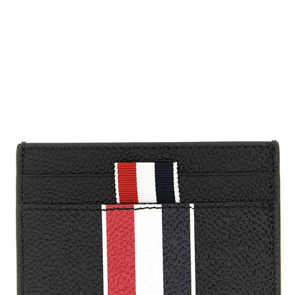 Thom Browne Black Calfskin Cardholder