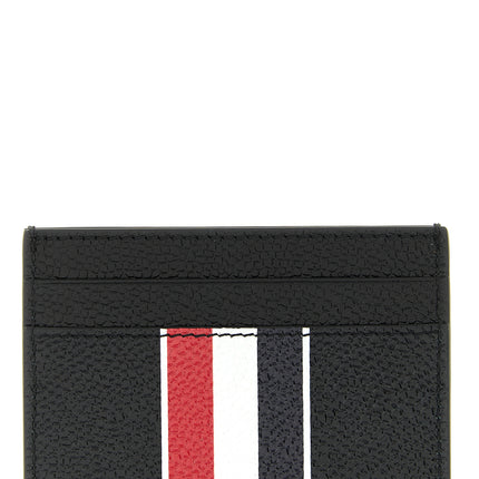 Thom Browne Black Calfskin Cardholder