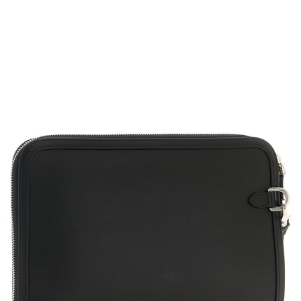 Dolce & Gabbana Bicolor Calfskin Clutch Bag