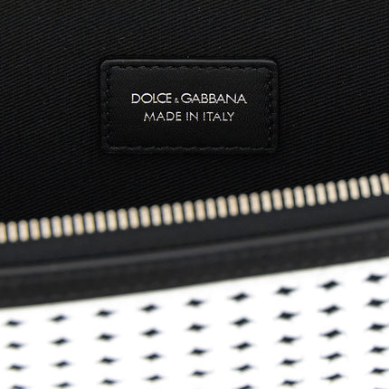 Dolce & Gabbana Bicolor Calfskin Clutch Bag