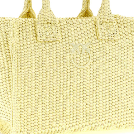 PINKO Bicolor Polypropylene Tote Bag