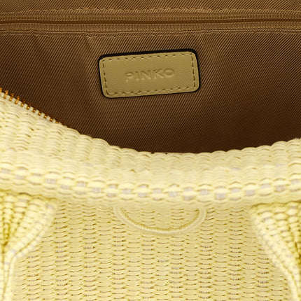 PINKO Bicolor Polypropylene Tote Bag