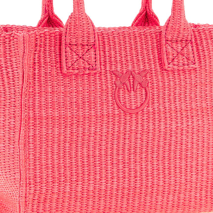 PINKO Fuchsia Polypropylene Tote Bag