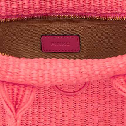 PINKO Fuchsia Polypropylene Tote Bag
