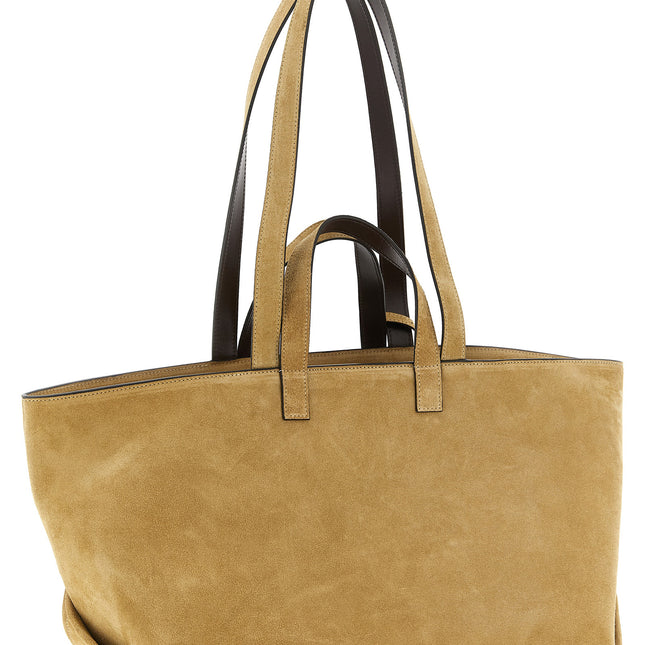 A.P.C. Brown Cowhide Tote Bag