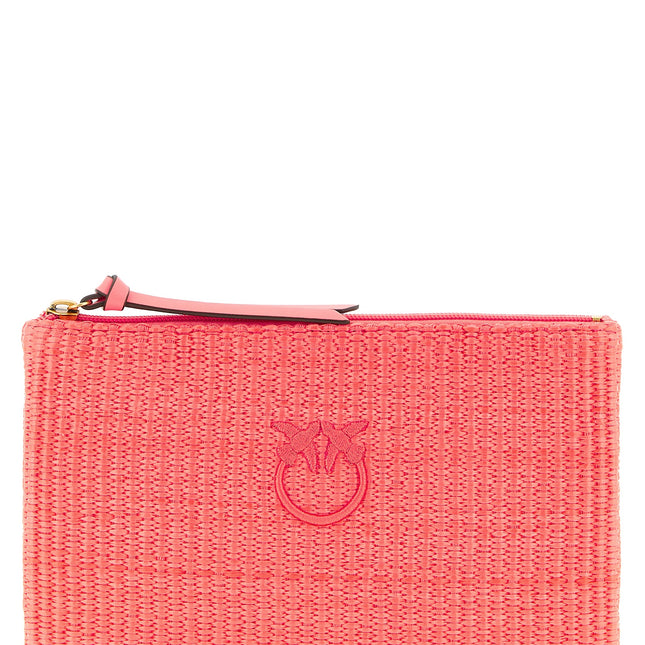 PINKO Fuchsia Polypropylene Clutch Bag