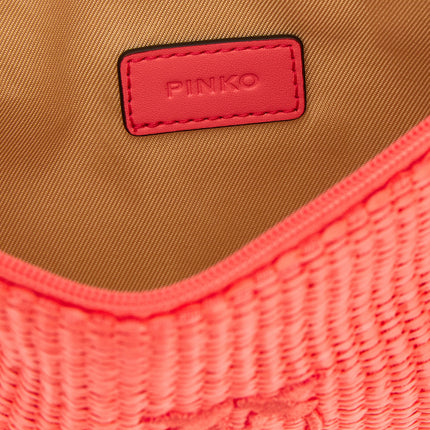 PINKO Fuchsia Polypropylene Clutch Bag