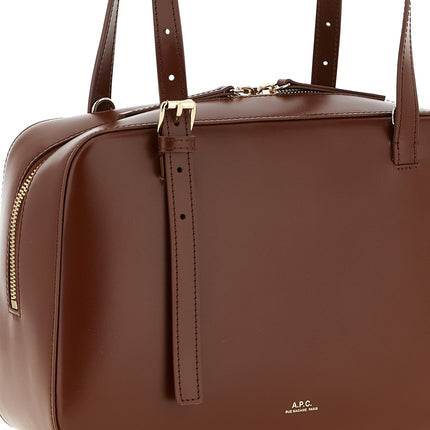 A.P.C. Brown Cowhide Handbag