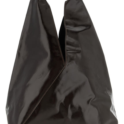 MM6 Maison Margiela Brown Cowhide Handbag