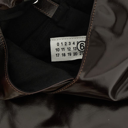 MM6 Maison Margiela Brown Cowhide Handbag