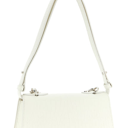 Alexander McQueen White Calfskin Shoulder Bag