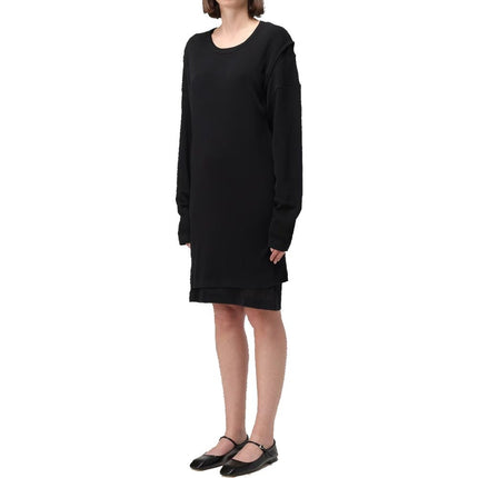 Lemaire Black Cotton Casual Dress