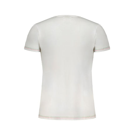 Aeronautica Militare Bianco Cotton Mens T-Shirt