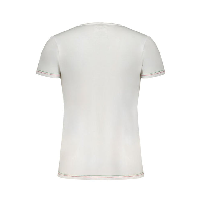 Aeronautica Militare Bianco Cotton Mens T-Shirt