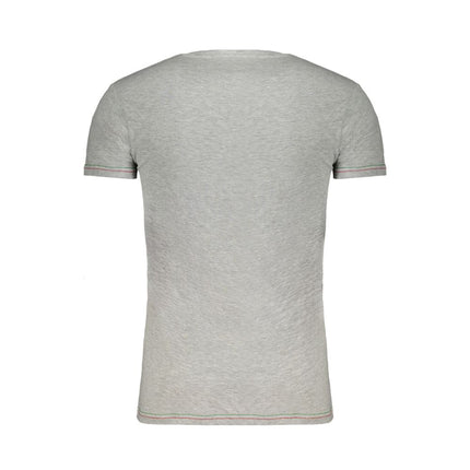 Aeronautica Militare Brown Cotton Men T-Shirt
