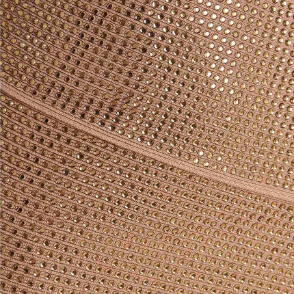 ANDREĀDAMO Beige Viscose Mini Skirt