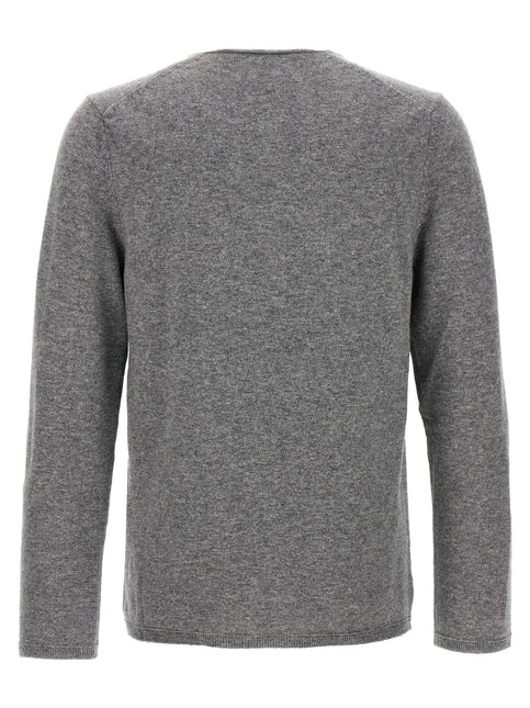 Comme Des Garçons Gray Wool Cardigan