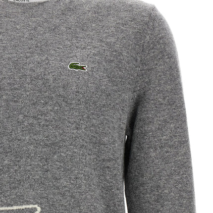 Comme Des Garçons Gray Wool Cardigan