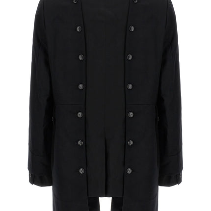 Comme Des Garçons Black Wool Coat