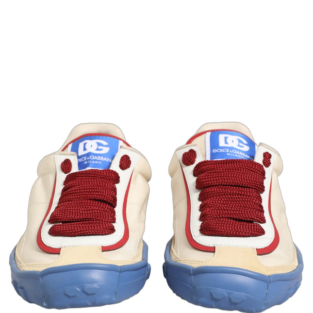 Dolce & Gabbana Multicolor Old Runner Lace Up Sneakers Shoes