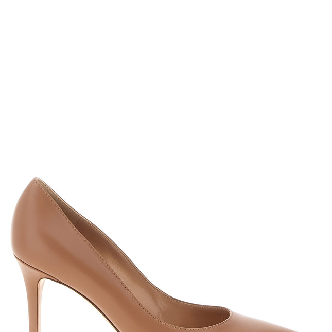 Gianvito Rossi Beige Calfskin High Heel Pumps