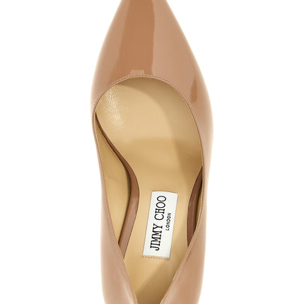 Jimmy Choo Beige Calfskin High Heel Pumps
